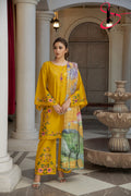 Three Piece Stitched Embroidered Suit -  Summers 2024