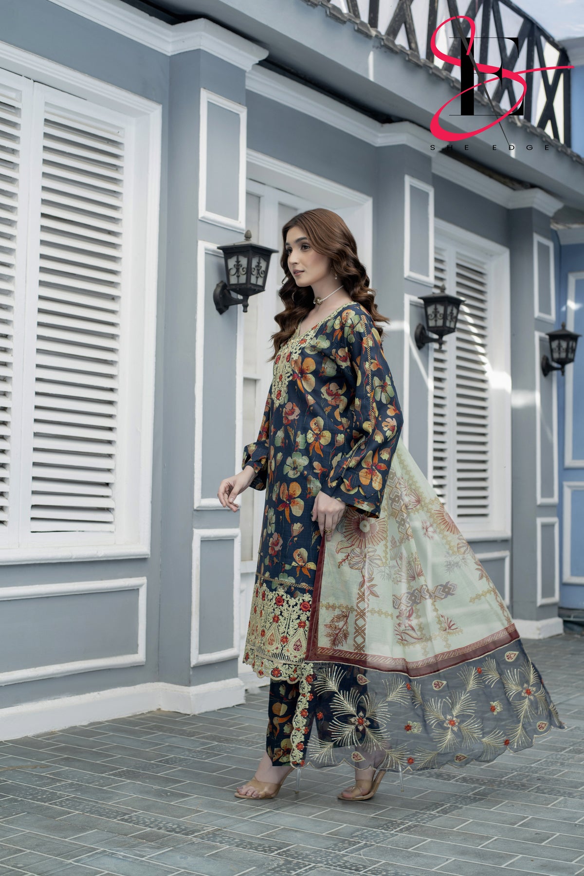 Three Piece Printed Stitched Embroidered Suit - Summers 2025