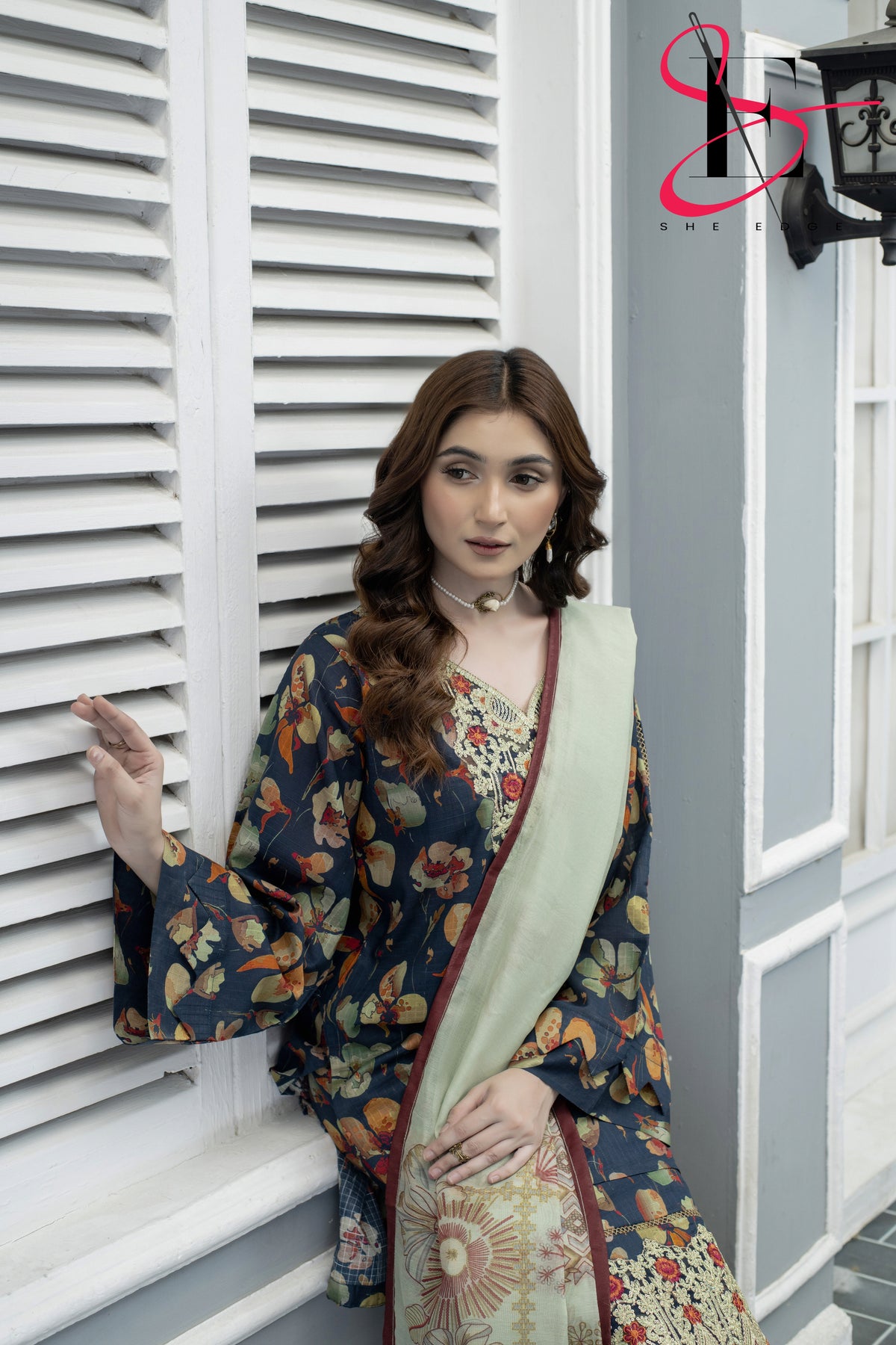 Three Piece Printed Stitched Embroidered Suit - Summers 2025