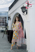 Three Piece Printed Stitched Embroidered Suit - Summers 2025
