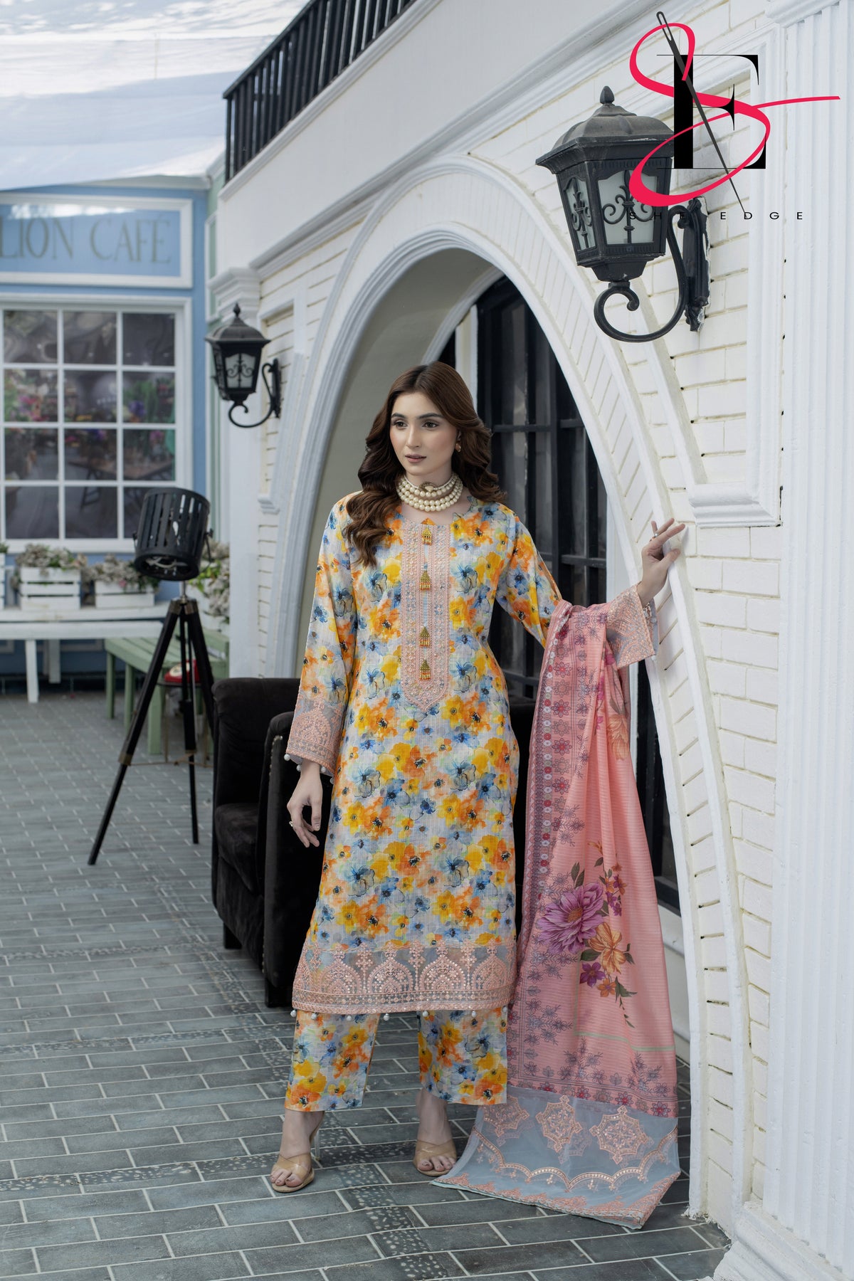 Three Piece Printed Stitched Embroidered Suit - Summers 2025