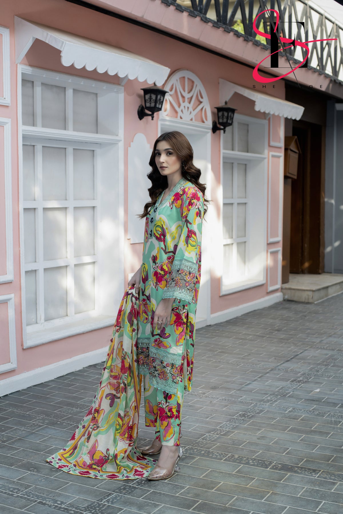 Three Piece Printed Stitched Embroidered Suit - Summers 2025