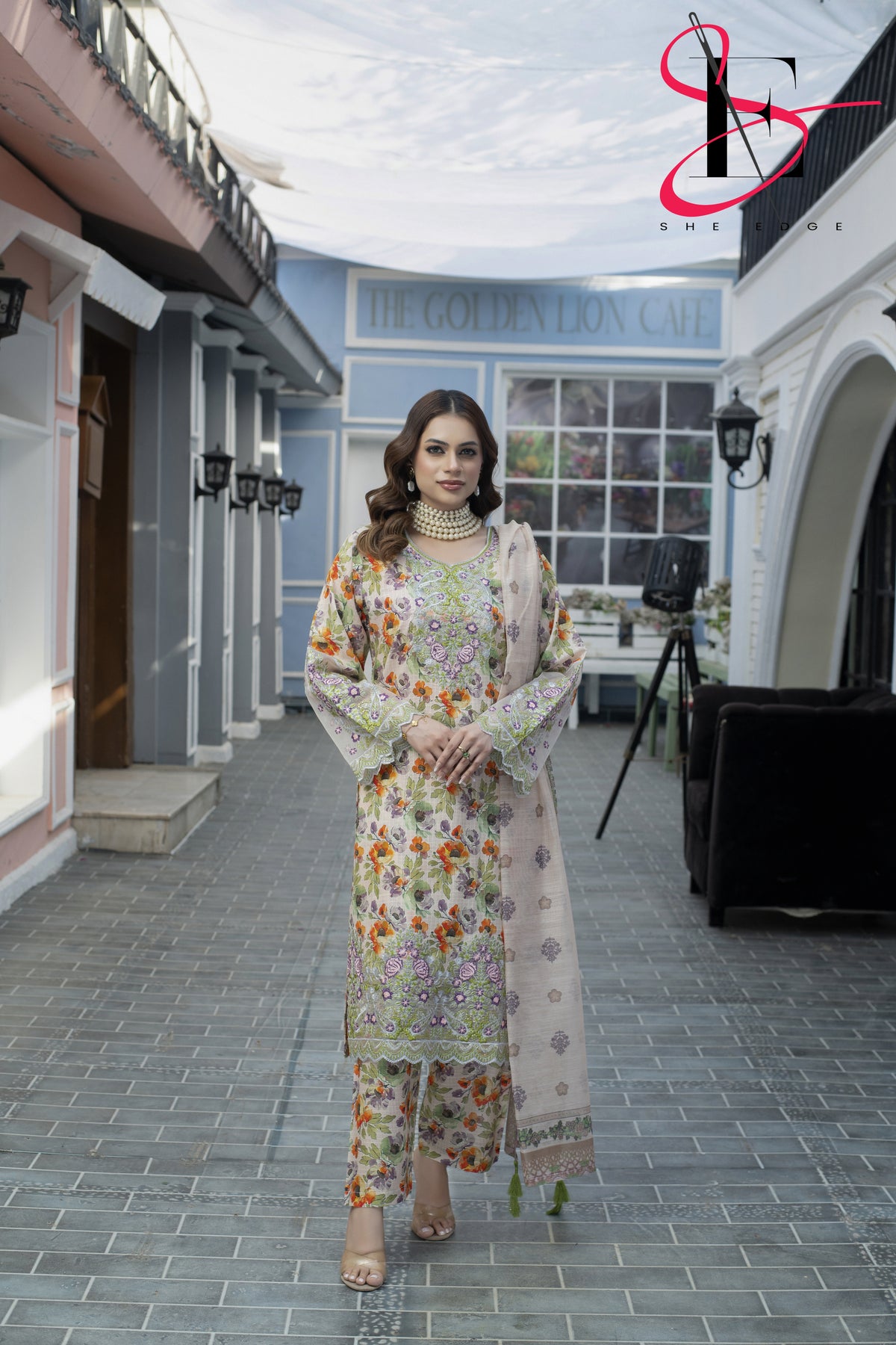 Three Piece Printed Stitched Embroidered Suit - Summers 2025