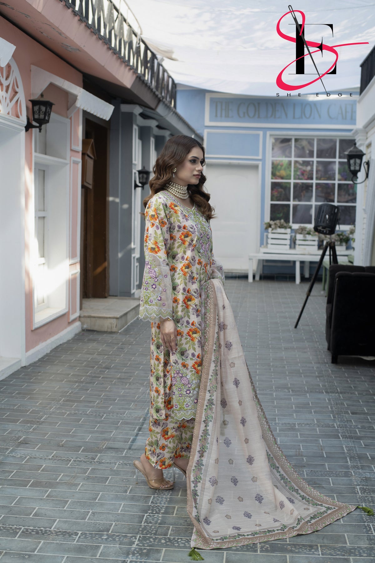Three Piece Printed Stitched Embroidered Suit - Summers 2025