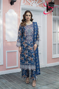 Three Piece Printed Stitched Embroidered Suit - Summers 2025
