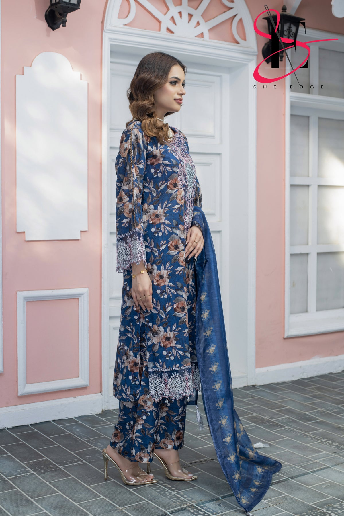 Three Piece Printed Stitched Embroidered Suit - Summers 2025