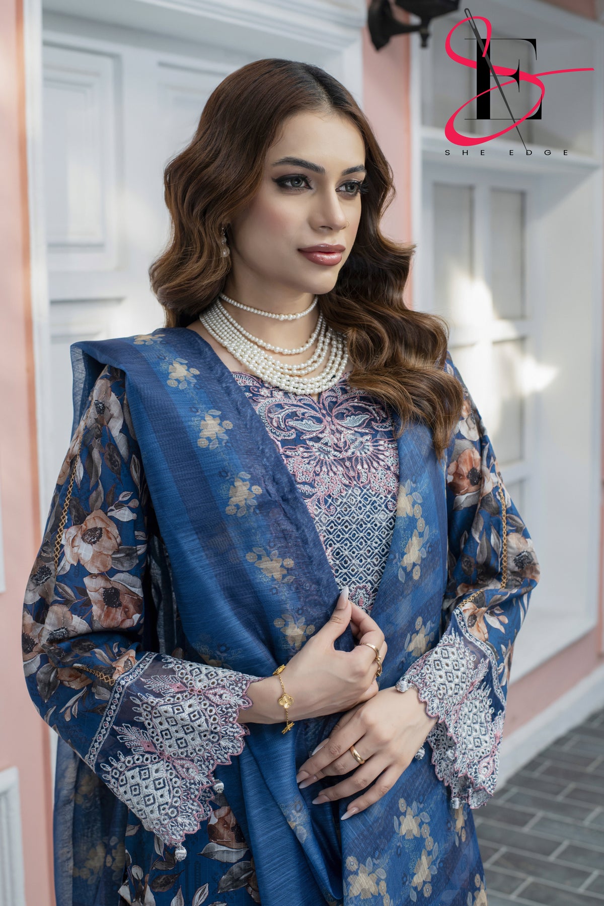 Three Piece Printed Stitched Embroidered Suit - Summers 2025