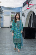 Three Piece Printed Stitched Embroidered Suit - Summers 2025