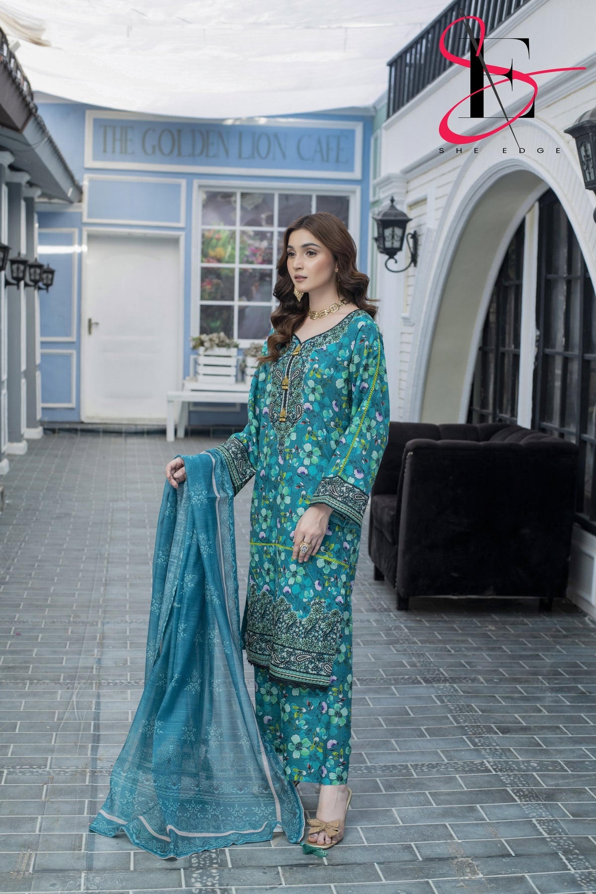 Three Piece Printed Stitched Embroidered Suit - Summers 2025