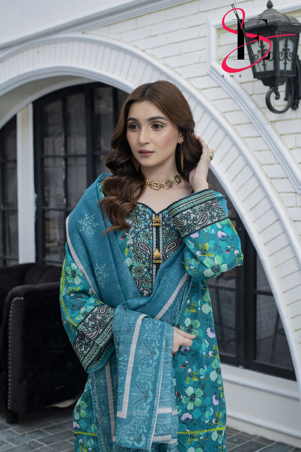 Three Piece Printed Stitched Embroidered Suit - Summers 2025