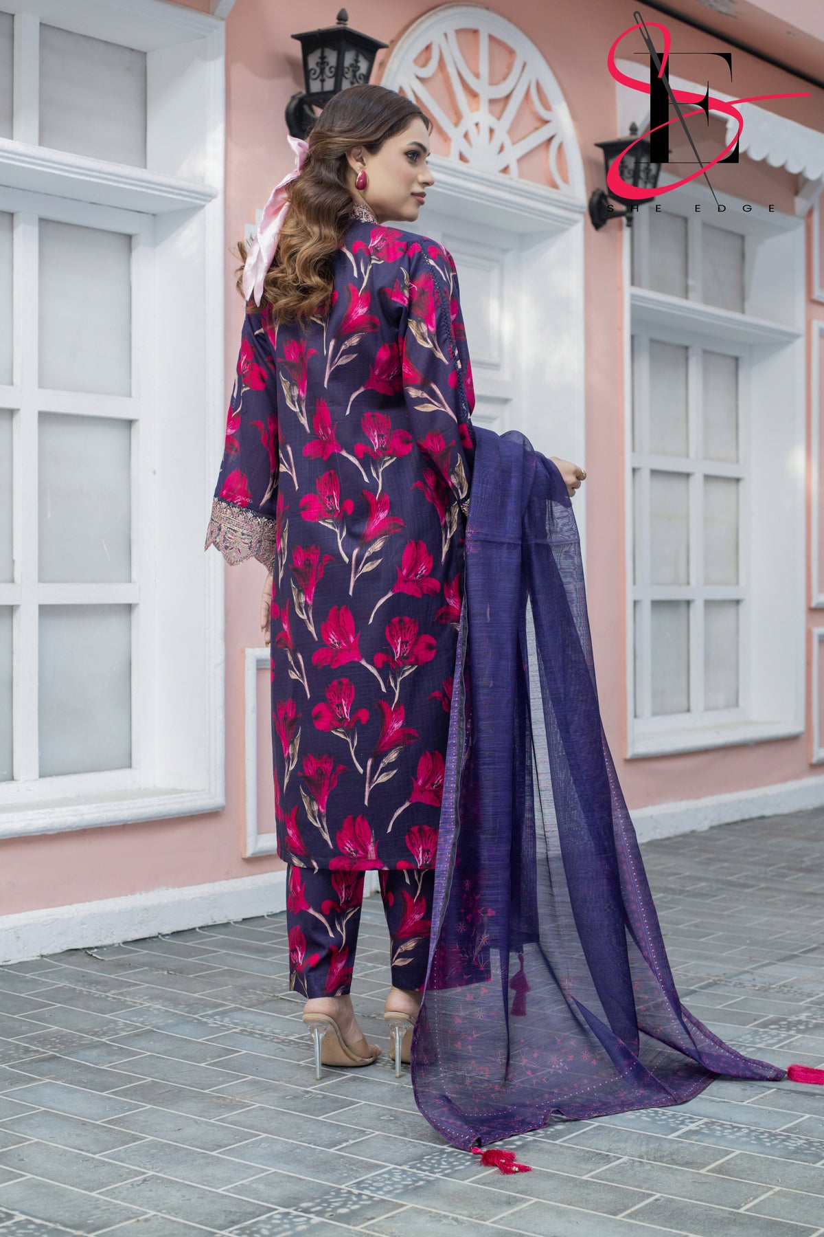 Three Piece Printed Stitched Embroidered Suit - Summers 2025