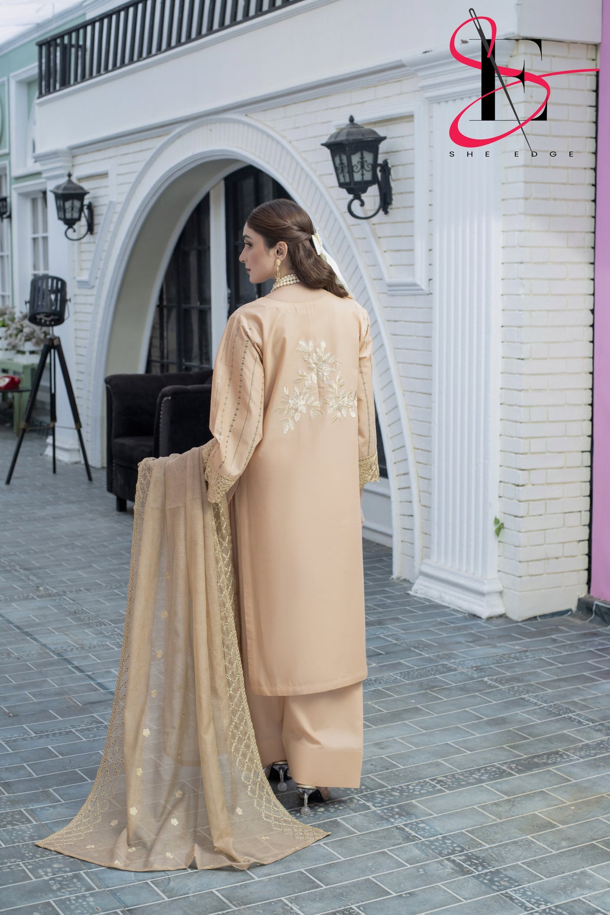 Three Piece Stitched Embroidered Suit - Summers 2025