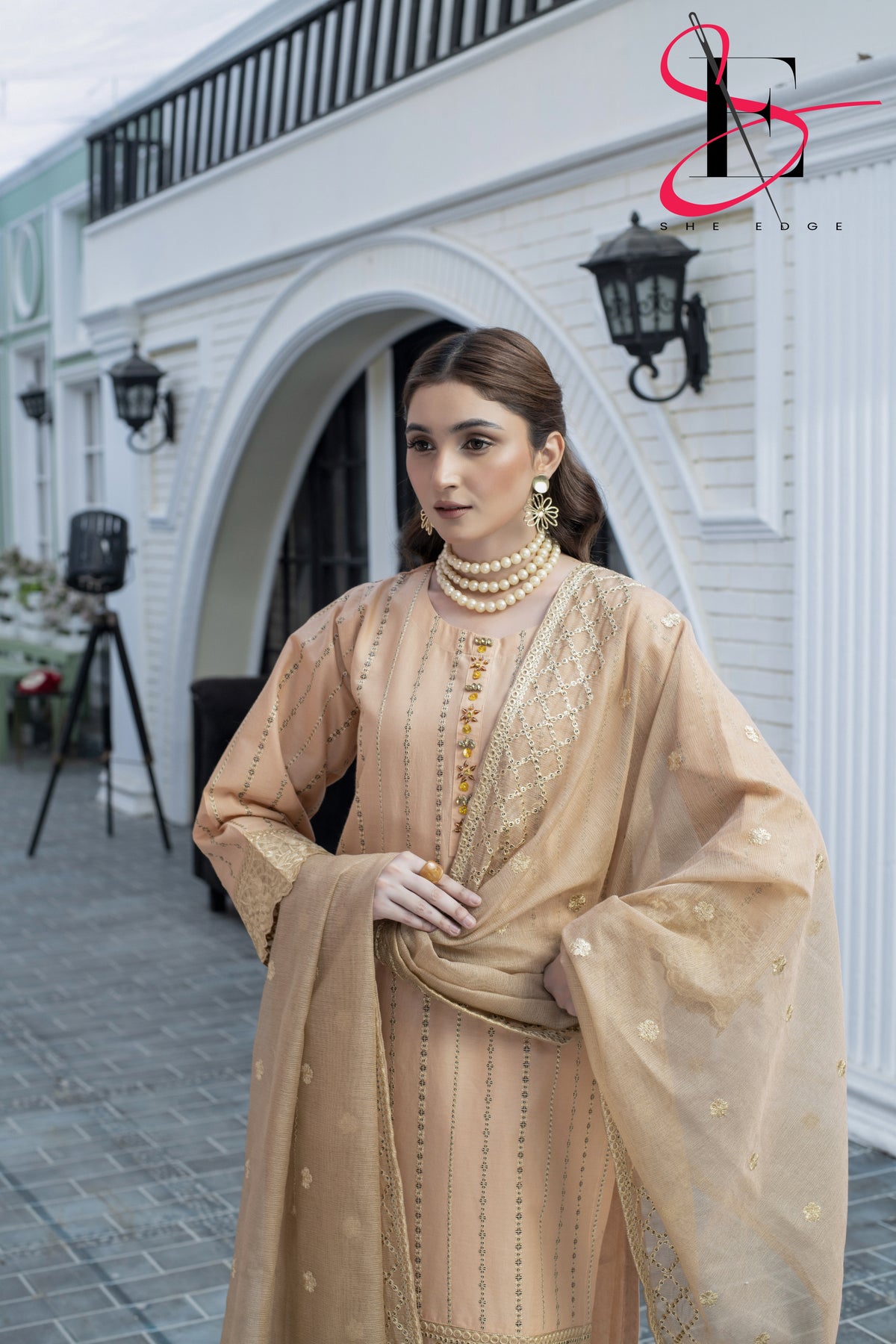 Three Piece Stitched Embroidered Suit - Summers 2025