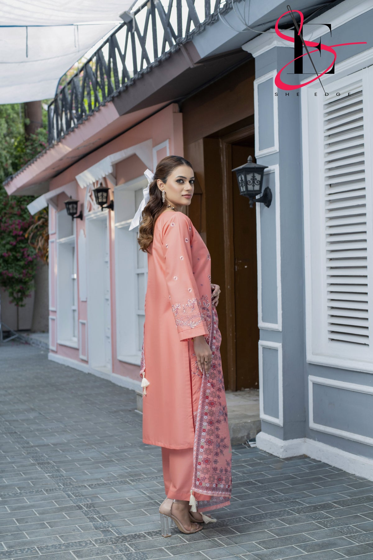 Three Piece Stitched Embroidered Suit - Summers 2025