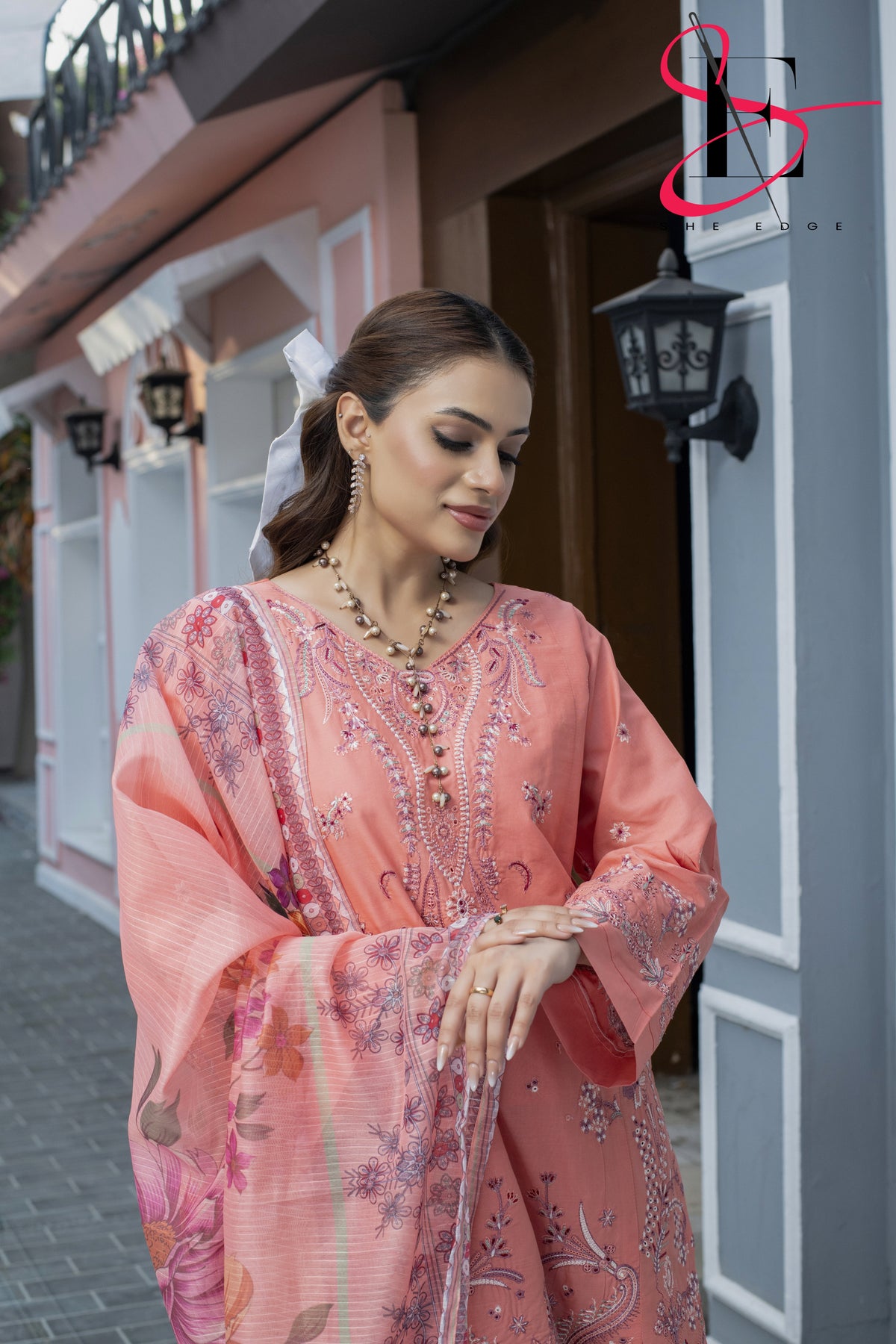 Three Piece Stitched Embroidered Suit - Summers 2025