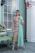 Three Piece Printed Stitched Embroidered Suit - Summers 2025