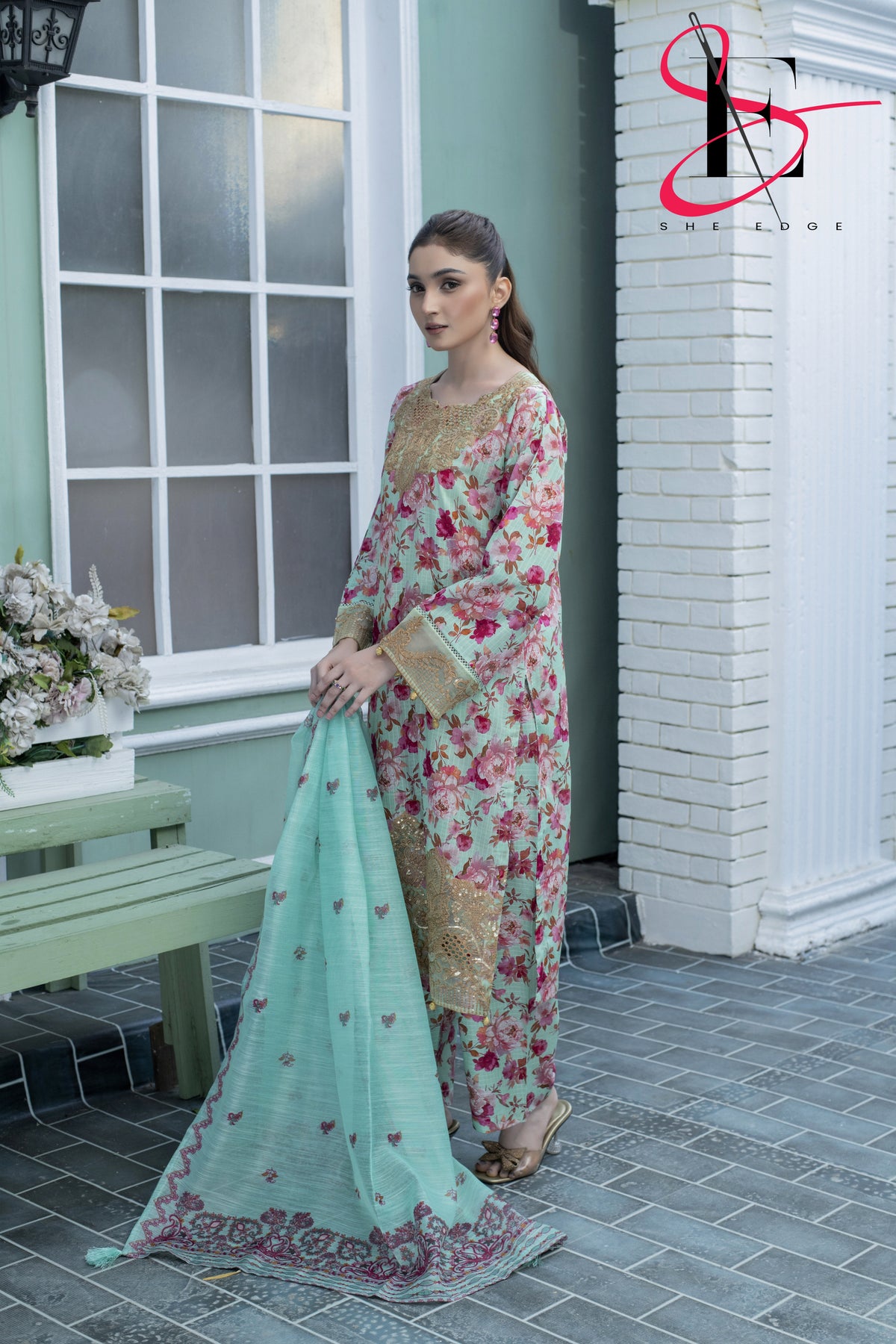 Three Piece Printed Stitched Embroidered Suit - Summers 2025