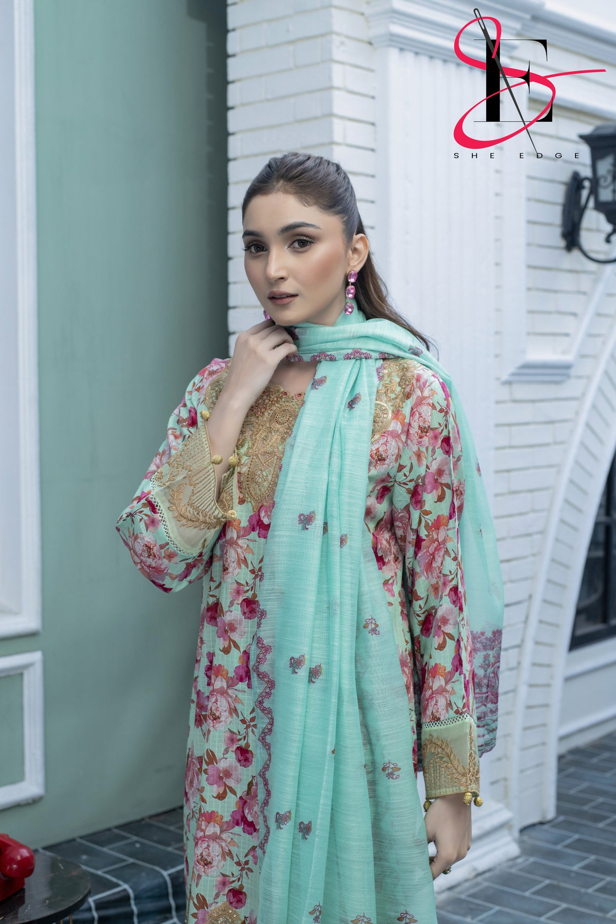 Three Piece Printed Stitched Embroidered Suit - Summers 2025