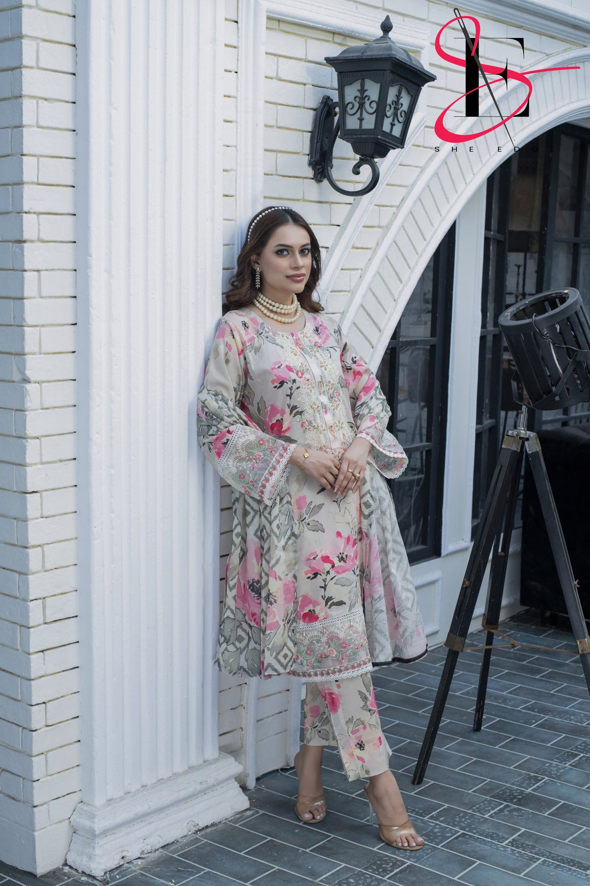 Three Piece Printed Stitched Embroidered Suit - Summers 2025
