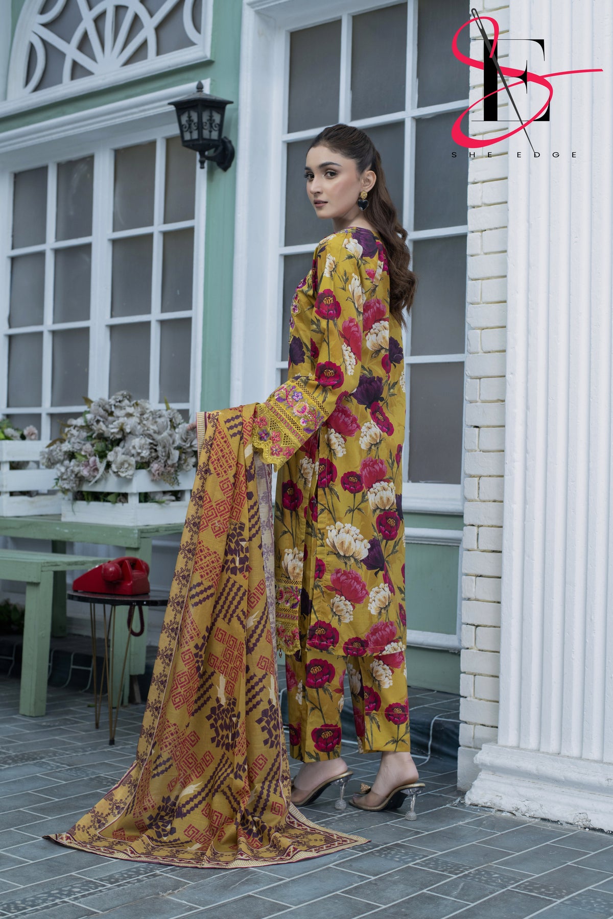 Three Piece Printed Stitched Embroidered Suit - Summers 2025