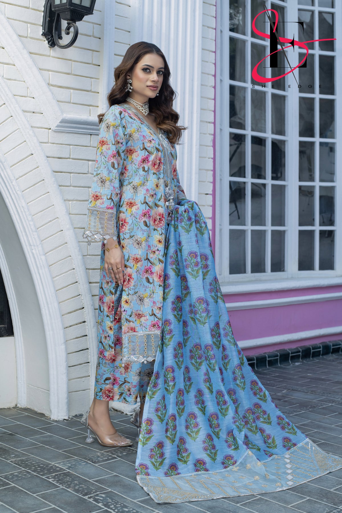 Three Piece Printed Stitched Embroidered Suit - Summers 2025