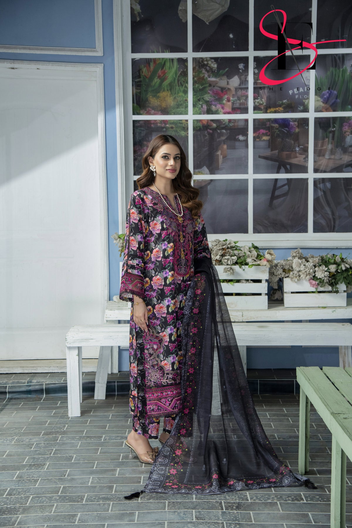 Three Piece Printed Stitched Embroidered Suit - Summers 2025