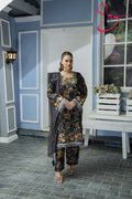 Three Piece Printed Stitched Embroidered Suit - Summers 2025