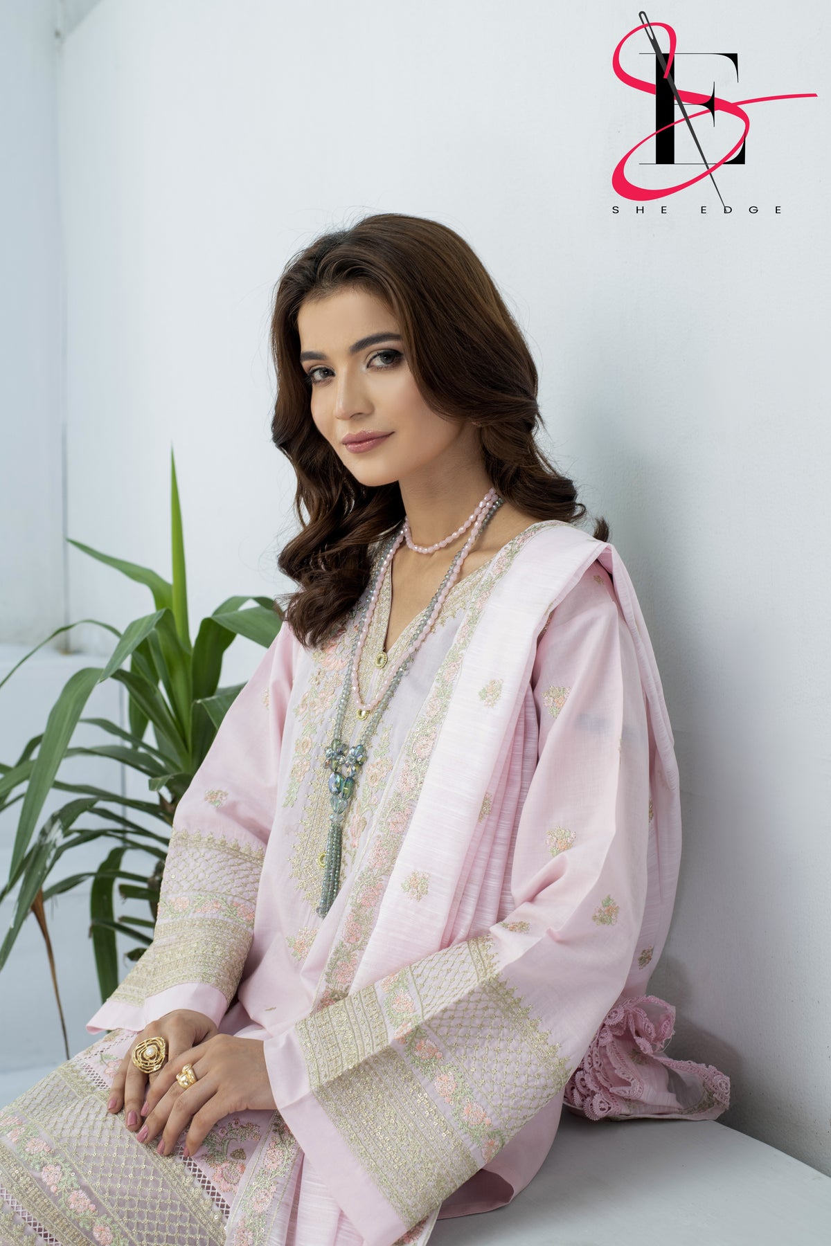 Three Piece Stitched Embroidered Suit - Summers 2025