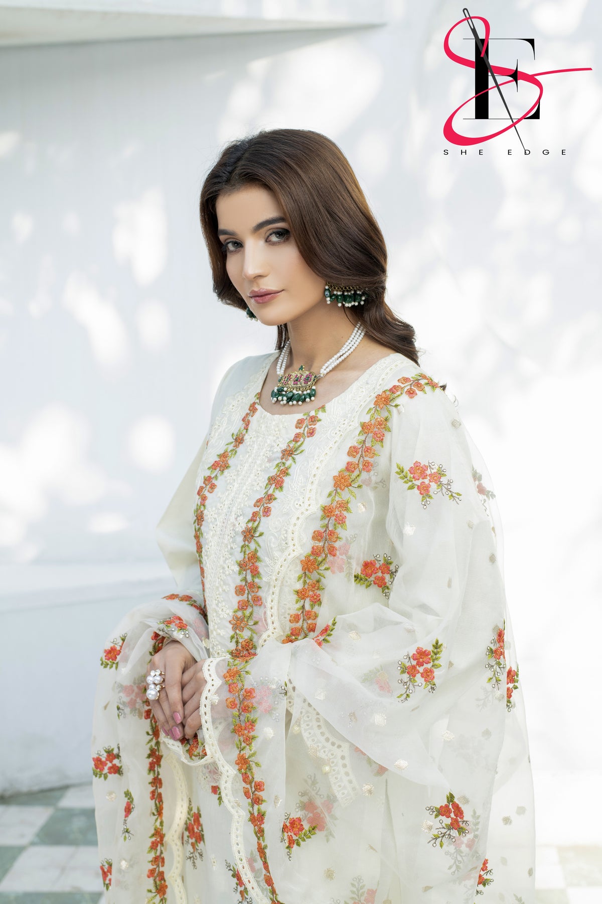 Three Piece Stitched Embroidered Suit - Summers 2025