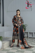 Three Piece Printed Stitched Embroidered Suit - Summers 2025