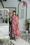Three Piece Printed Stitched Embroidered Suit - Summers 2025