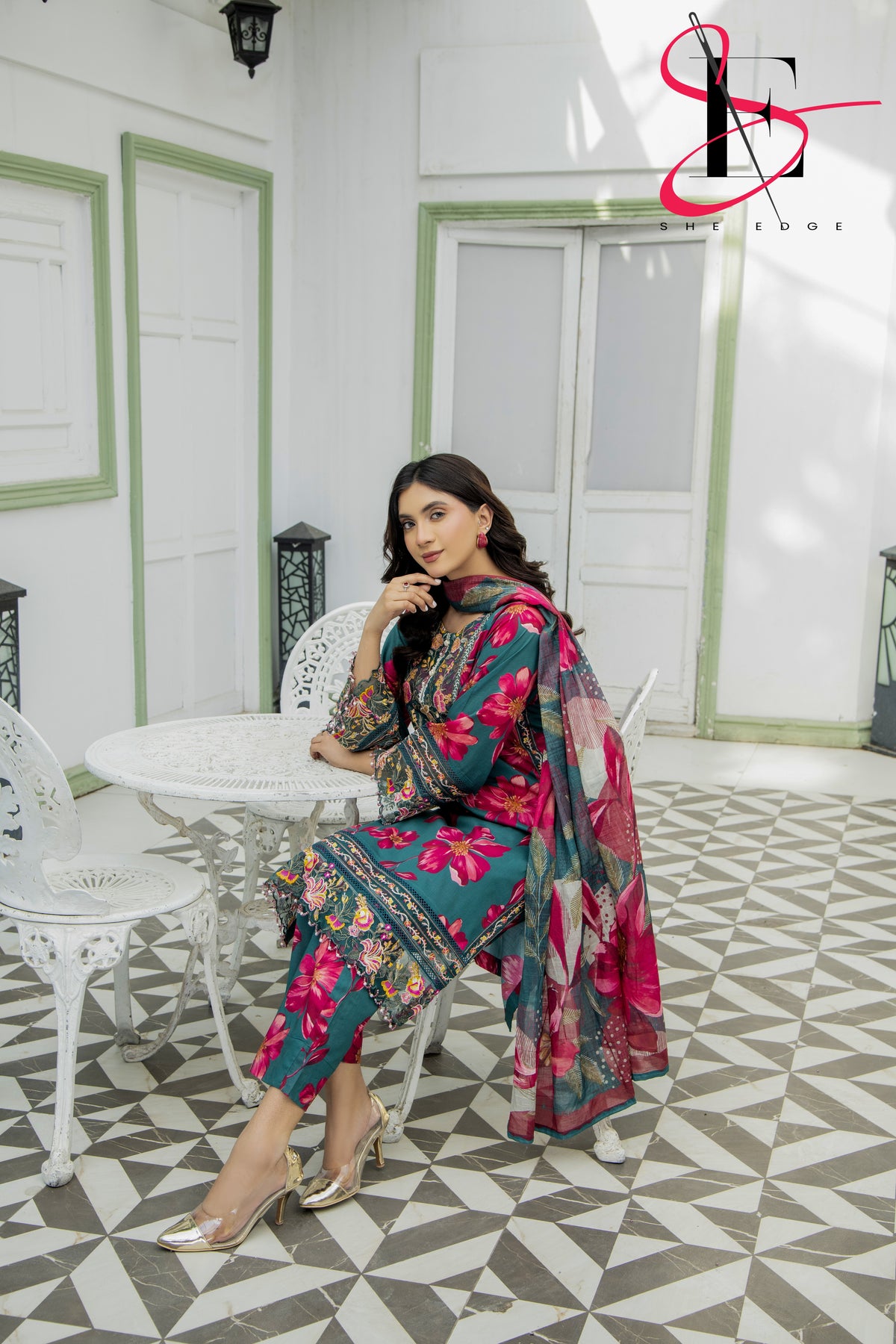Three Piece Printed Stitched Embroidered Suit - Summers 2025