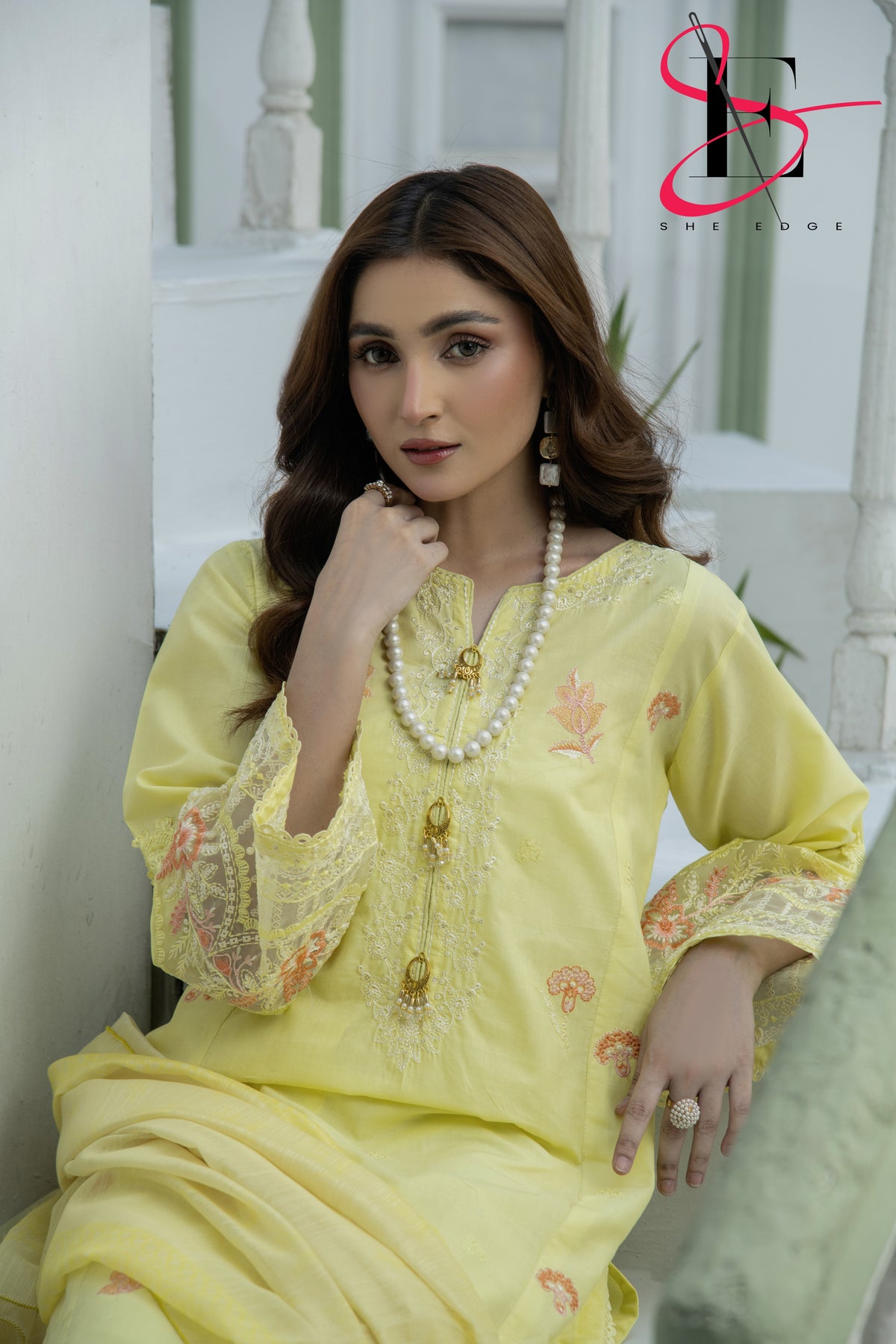 Three Piece Stitched Embroidered Suit - Summers 2025