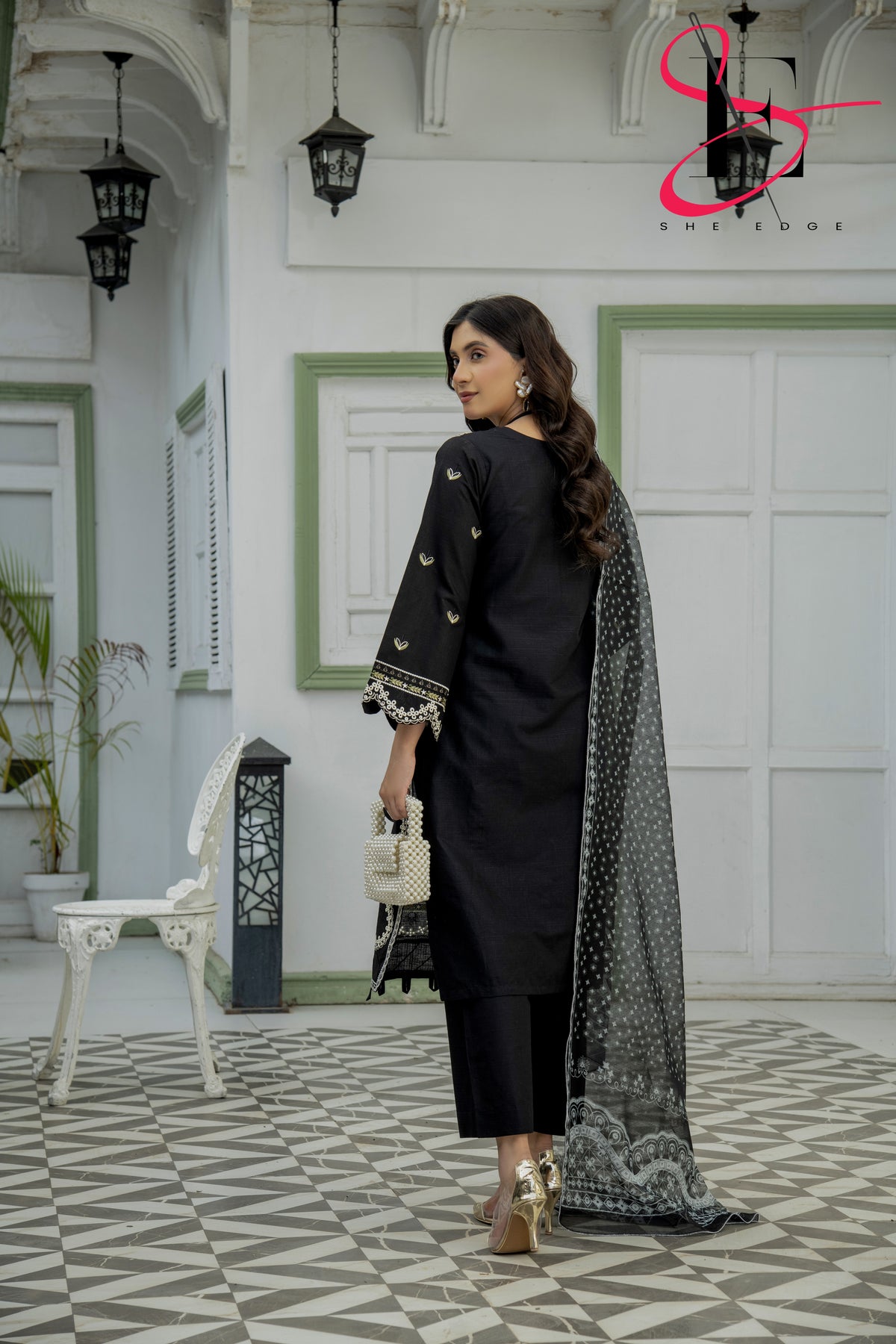 Three Piece Stitched Embroidered Suit - Summers 2025