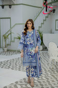 Three Piece Printed Stitched Embroidered Suit - Summers 2025