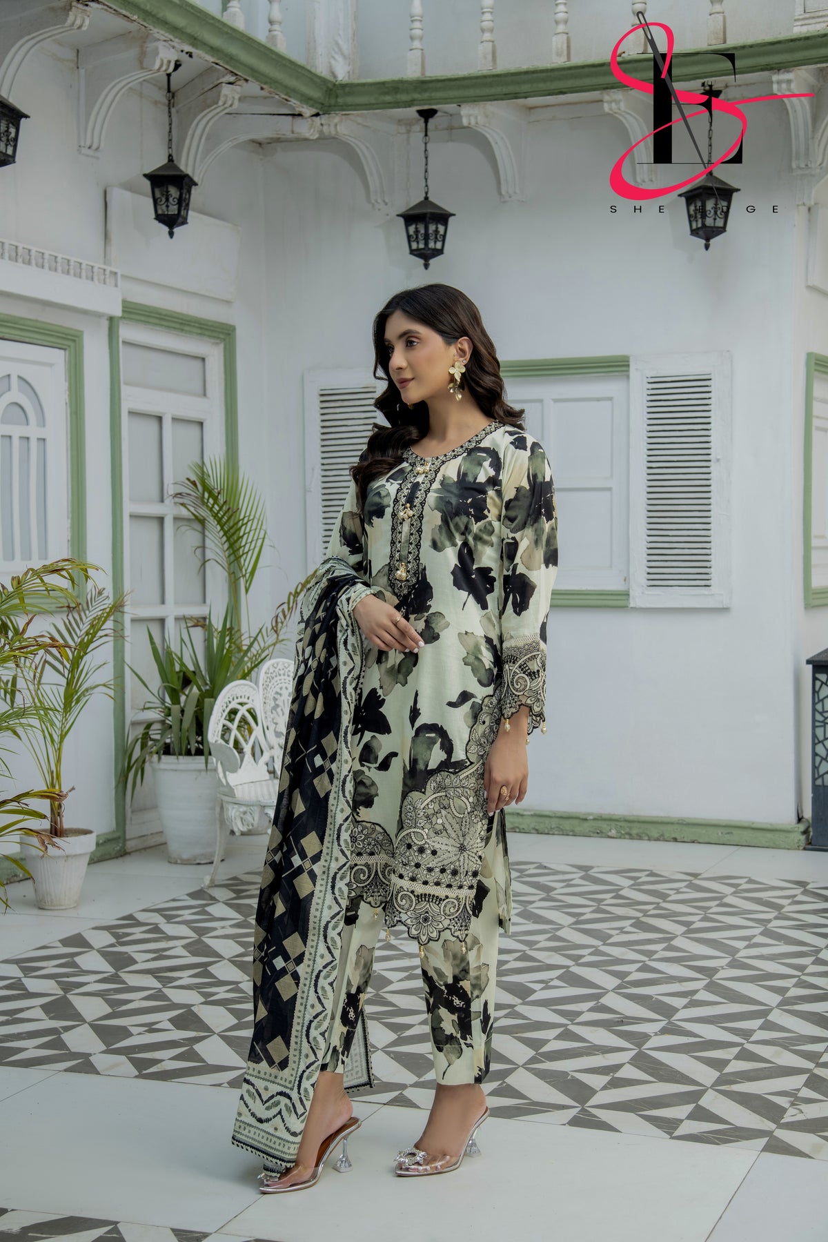Three Piece Printed Stitched Embroidered Suit - Summers 2025