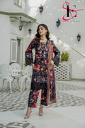 Three Piece Printed Stitched Embroidered Suit - Summers 2025