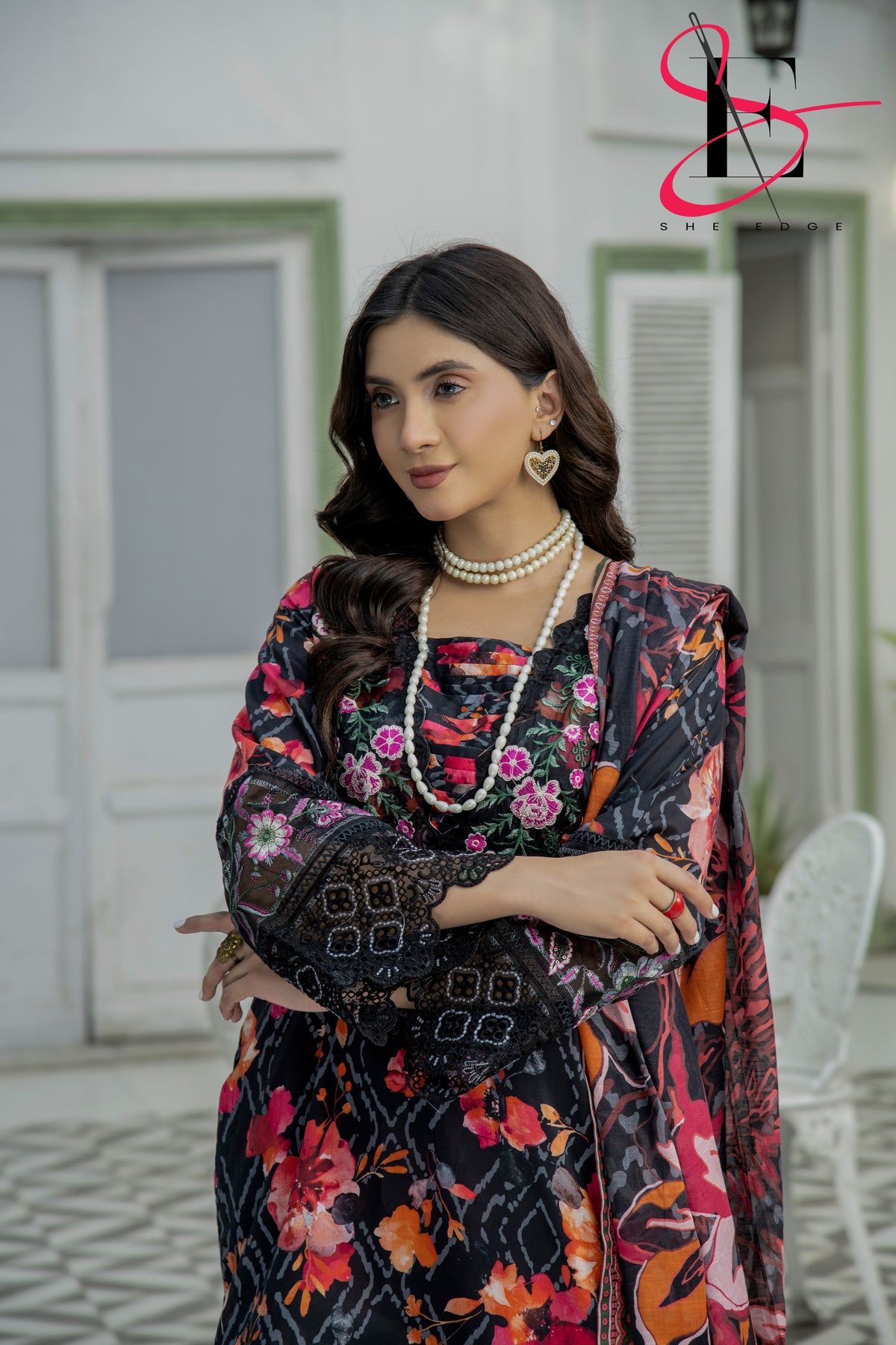 Three Piece Printed Stitched Embroidered Suit - Summers 2025
