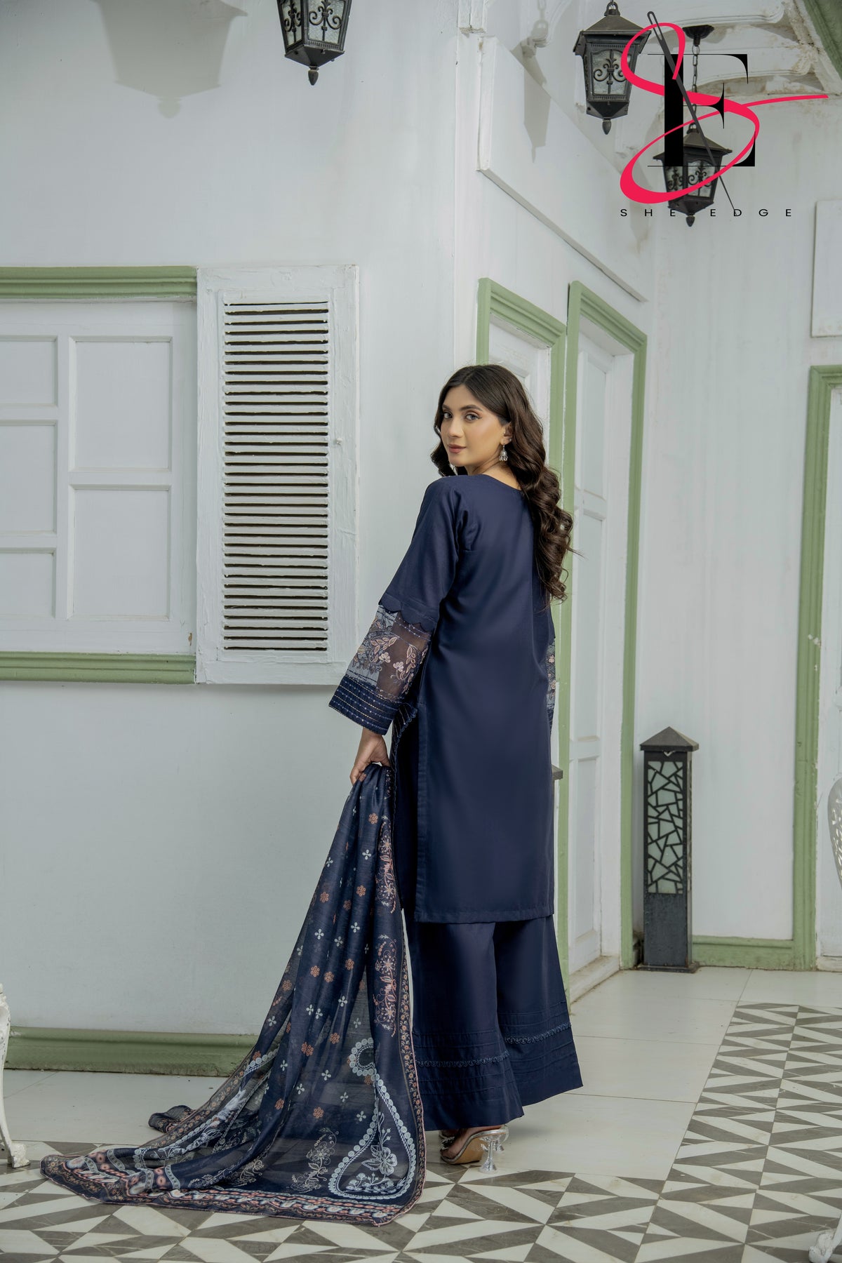 Three Piece Stitched Embroidered Suit - Summers 2025
