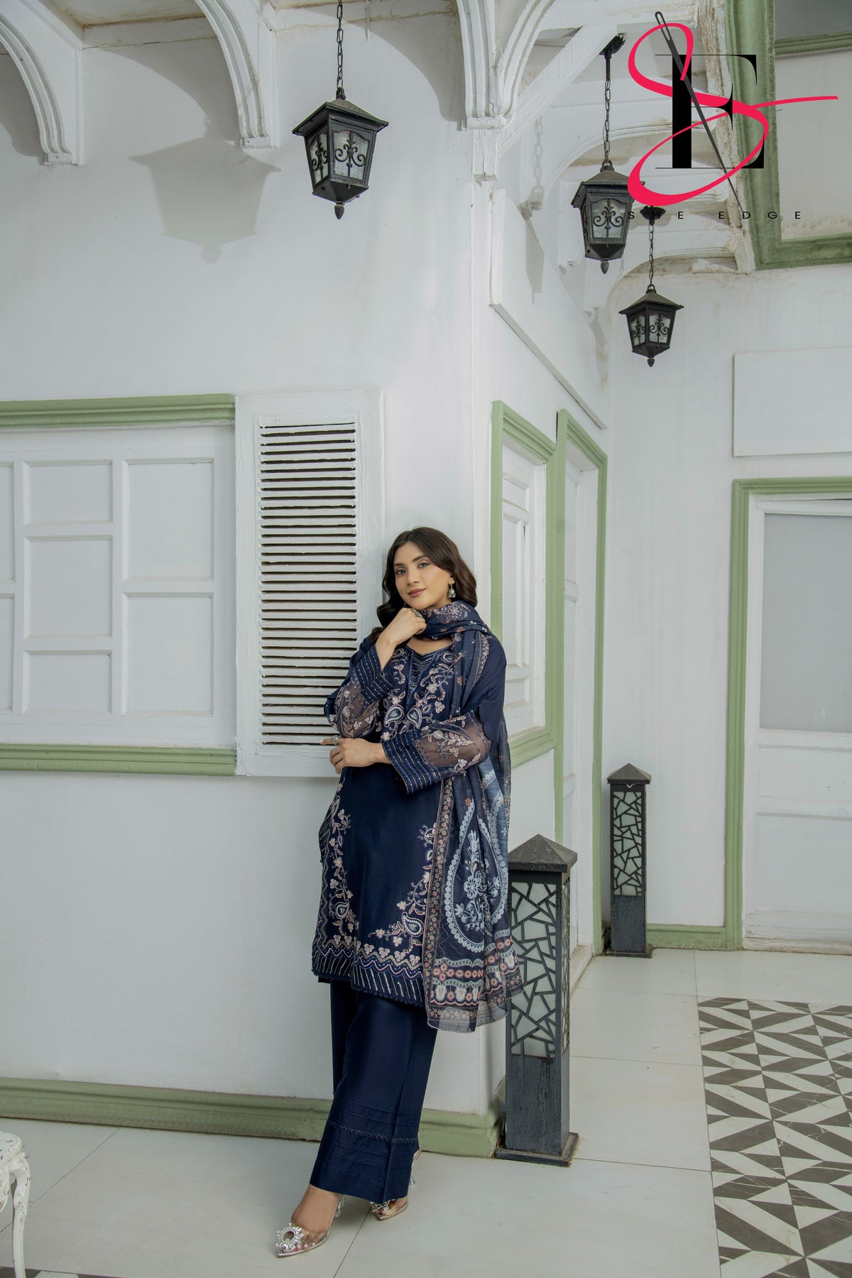 Three Piece Stitched Embroidered Suit - Summers 2025