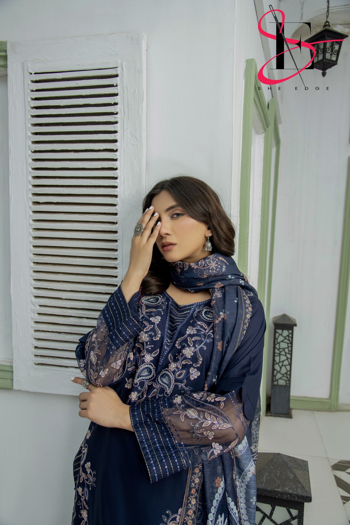 Three Piece Stitched Embroidered Suit - Summers 2025