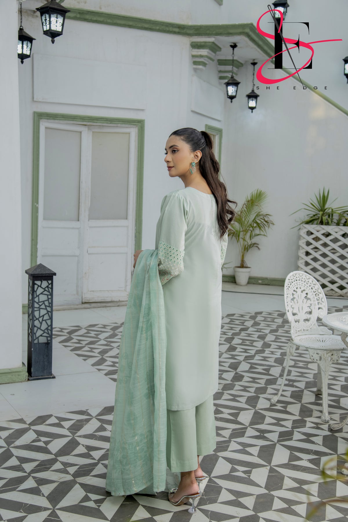 Three Piece Stitched Embroidered Suit - Summers 2025