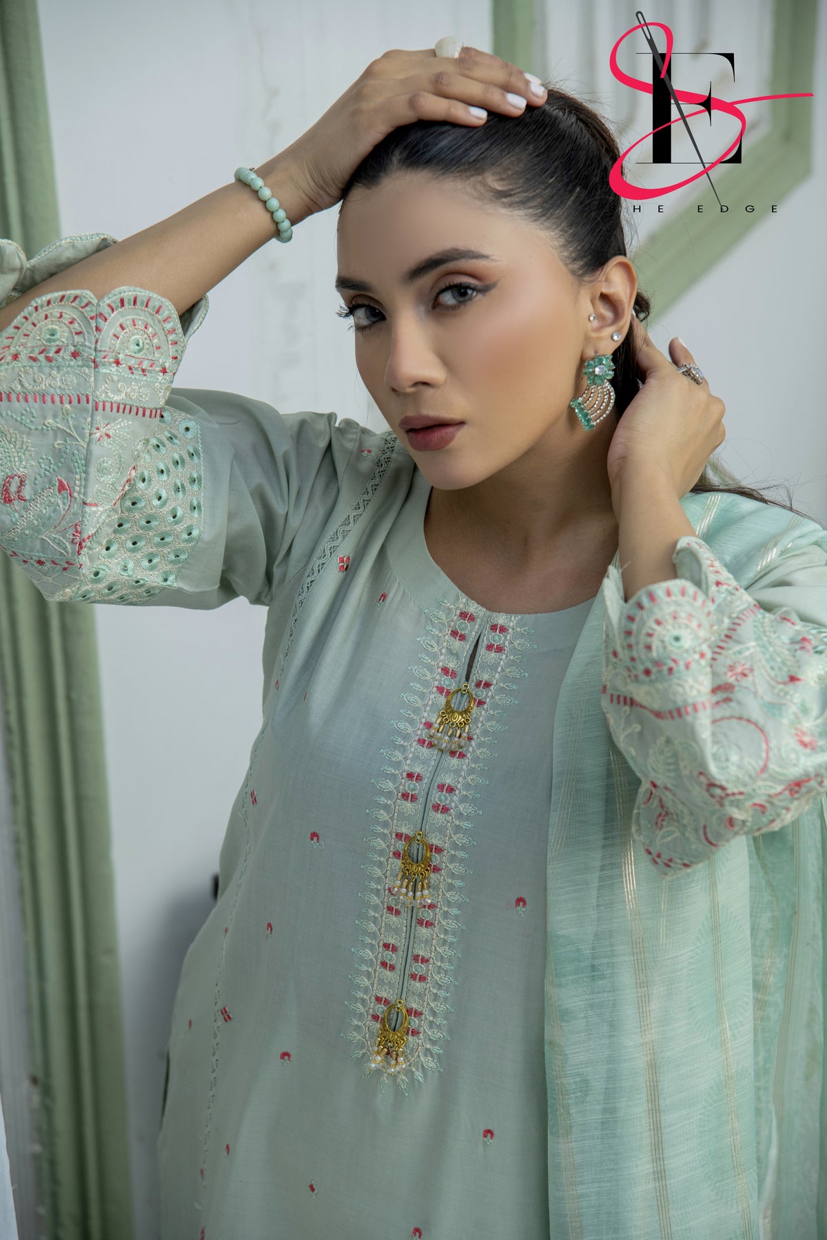 Three Piece Stitched Embroidered Suit - Summers 2025