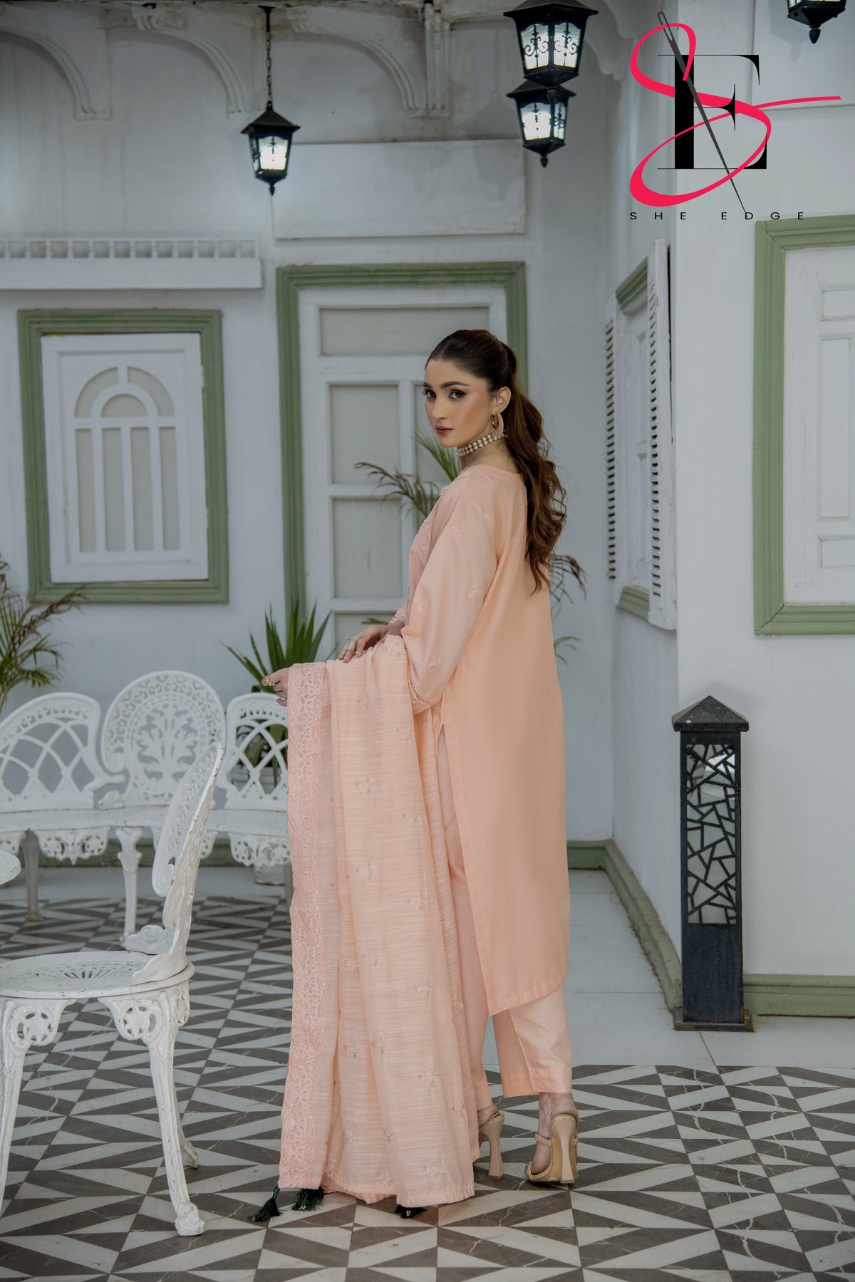 Three Piece Stitched Embroidered Suit - Summers 2025