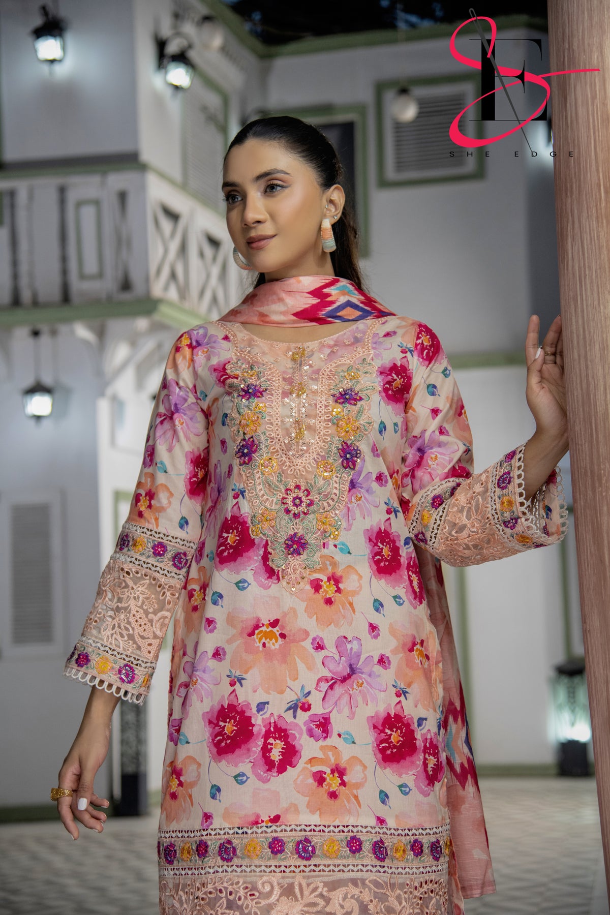 Three Piece Printed Stitched Embroidered Suit - Summers 2025