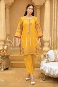 Two Piece Embroidered Lawn Suit - Summers 2023
