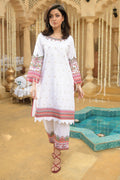 Two Piece Embroidered Lawn Suit - Summers 2023