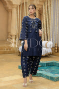 Two Piece Embroidered Lawn Suit - Summers 2023