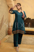 Two Piece Embroidered Lawn Suit - Summers 2023