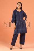 2pc Embroidered Cambric Suit -  Fall 2022